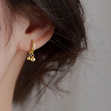 925 Silver Ball Drop Earring Sexy Jewelry Gift