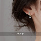 925 Silver Ball Drop Earring Sexy Jewelry Gift