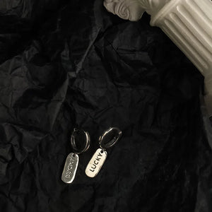 925 Silver Lucky Stud Earrings Hot Sexy Jewelry Women Gift Long Earrings