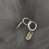 925 Silver Lucky Stud Earrings Hot Sexy Jewelry Women Gift Long Earrings