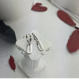 925 Silver Lucky Stud Earrings Hot Sexy Jewelry Women Gift Long Earrings