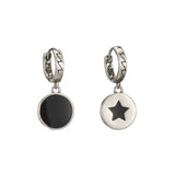 925 Sterling Silver Earrings Round Stud Earrings Sexy Jewelry Gift