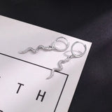 925 Silver Snake Stud Earrings for Women Gift Earings