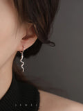 925 Silver Snake Stud Earrings for Women Gift Earings