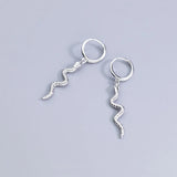 925 Silver Snake Stud Earrings for Women Gift Earings