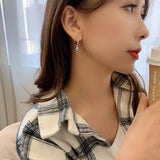 925 Silver Skull Drop Earrings Sexy Jewelry For Women