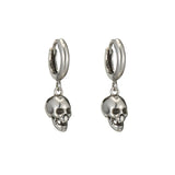 925 Silver Skull Drop Earrings Sexy Jewelry For Women
