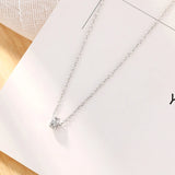 925 Silver Lucky Necklaces Pendants Women Lady Gift