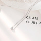 925 Silver Lucky Necklaces Pendants Women Lady Gift