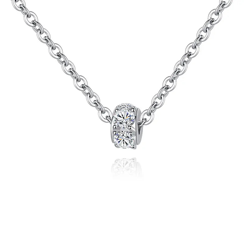 925 Silver Lucky Necklaces Pendants Women Lady Gift