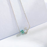 925 Silver Star Pendant Necklace for Women
