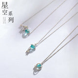 925 Silver Star Necklace Female Wild Jewelry Pendant
