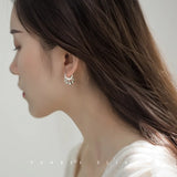 925 Sterling Silver Animal Hoop Earrings Women Jewelry