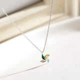 925 Silver Windmill Pendant Necklace for Women