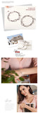 Heart Zircon Bracelet 925 Sterling Silver Jewelry