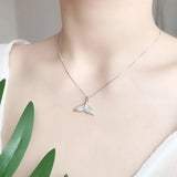 925 Silver Zirconia Choker Necklace Wedding Statement Jewelry