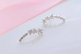 REETI High Star Zircon 925 Sterling Silver Earring for Women