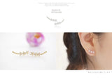 REETI High Star Zircon 925 Sterling Silver Earring for Women