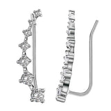 High Zircon Sterling Silver Earring for Women - Jewelry Gift