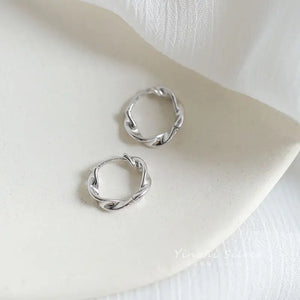 925 Sterling Silver Ladies Stud Earrings Jewelry Birthday Gift