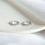 925 Sterling Silver Ladies Stud Earrings Jewelry Birthday Gift