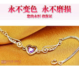 Wings of Love 925 Sterling Silver Bracelets & Bangles For Women