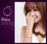 Wings of Love 925 Sterling Silver Bracelets & Bangles For Women