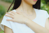 Zircon Bracelets & Bangles 925 Sterling Silver Jewelry