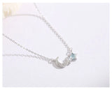 Zircon Star Moon Bracelet 925 Sterling Silver Jewelry