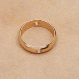 20Pcs 8/10/12mm Round Circle Frame Beads for Diy Jewelry Making