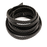 2m Flat Braided PU Leather Bracelet DIY Necklace Bracelet Making