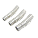 316L Stainless Steel Bayonet Clasp Magnetic Clasps Hooks Hole