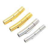 316L Stainless Steel Bayonet Clasp Magnetic Clasps Hooks Hole