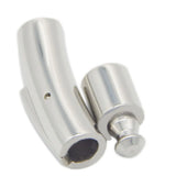 316L Stainless Steel Bayonet Clasp Magnetic Clasps Hooks Hole