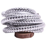 5m Braided PU Leather Bracelet Findings 3/4/5/6mm Round Cord DIY Necklace