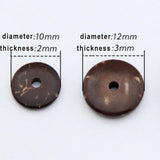 Coconut Shell Round Spacer Beads 8/10/12/14mm DIY Jewelry Findings