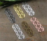 Vintage Flower Pendant Charms Jewelry Findings 50pcs/lot DIY Necklace Bracelet