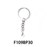 20pcs Retro Keychain Accessories Lobster Clasp Hooks Pins Split Ring Key Chains