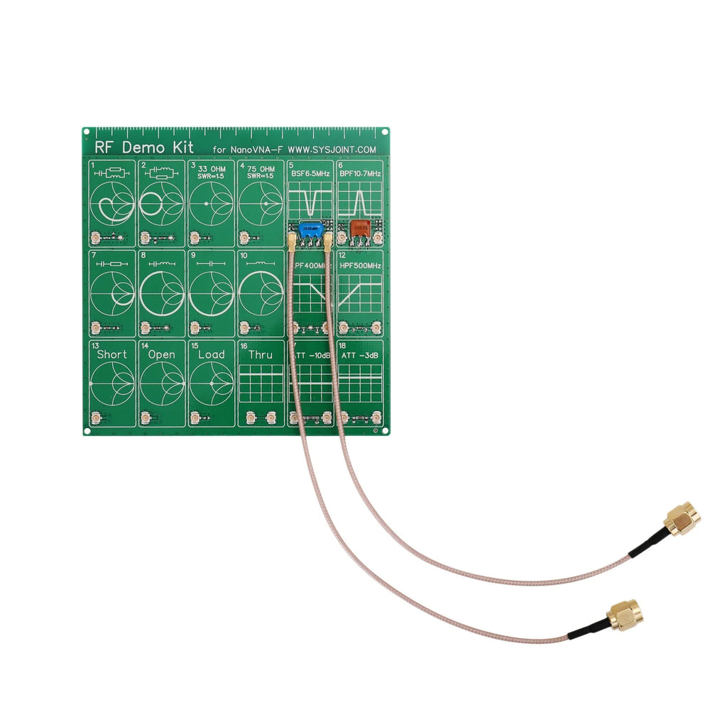 NanoVNA-F RF Tester Board Demo Kit