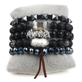RH Beaded Bracelet Set Women's 5pc Stack Birthday Jewelry