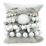 Bohemia Stone Bracelets Set For Women Gift