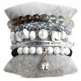 Bohemia Beaded Charm Bracelets Set for Women