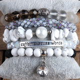 Bohemia Beaded Charm Bracelets Set for Women