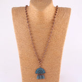 Boho Jewelry Cross Drop Necklaces for Women