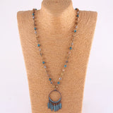 Boho Jewelry Cross Drop Necklaces for Women