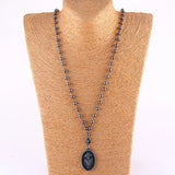 Boho Jewelry Cross Drop Necklaces for Women