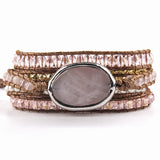 Boho Jewelry Bracelet Natural Stones Beads Charm Wrap Handma Bracelets