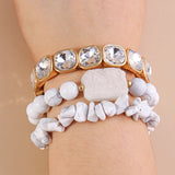 Boho Beaded Bracelet 3pc Stack Sets For Women Gift