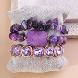Boho Beaded Bracelet 3pc Stack Sets For Women Gift