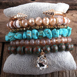 Boho Beaded Bracelet Sets & 6pc Stack Set